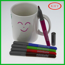 Hot Selling Colored Ceramic Mug Marker Pen
